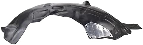 TRQ Front Right Inner Fender Liner Black Passenger Side