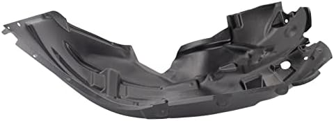 TRQ Front Left Inner Fender Liner Black Drivers Side