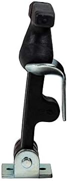 Buyers Products WJ201A 4-7/8" Rubber Hood Catch with A Bracket, 4 Pack, Weather-Resistant Hold Town, T-Handle Hasp, Draw Latch, Ideal Flexible Closure for Vehicle Hood Or Tool Box