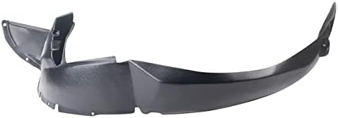 TRQ Front Left Inner Fender Liner Black Drivers Side