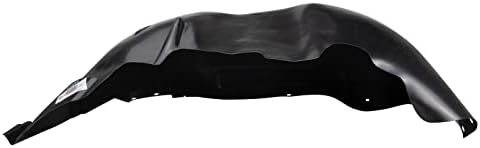TRQ Front Right Inner Fender Liner Black Passenger Side