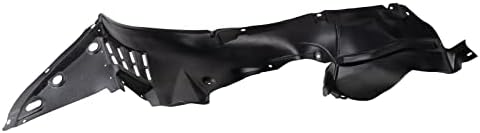 TRQ Front Left Inner Fender Liner Black Drivers Side
