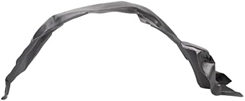 TRQ Front Left Inner Fender Liner Black Drivers Side