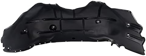 TRQ Front Left Inner Fender Liner Black Drivers Side