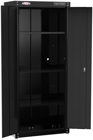 CRAFTSMAN Metal Garage Storage Cabinet, Floor Cabinet, 32 Inch (CMST23201BK) - Image 4