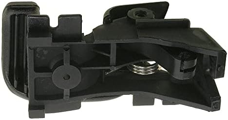 TRQ Front Right Interior Door Handle Black Passenger Side