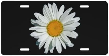 Retro Daisy Front License Plate 6" * 12" for Women
