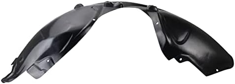TRQ Front Right Inner Fender Liner Black Passenger Side