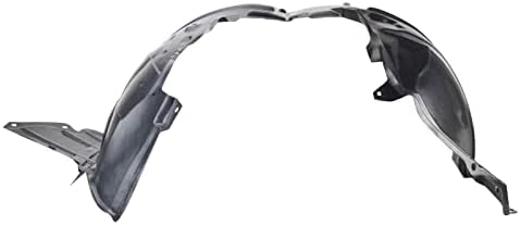 TRQ Front Right Inner Fender Liner Black Passenger Side