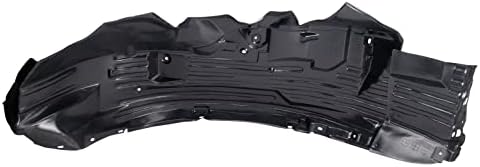TRQ Front Left Inner Fender Liner Black Drivers Side