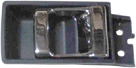 TRQ Blue & Chrome Inside Door Handle Pair Set