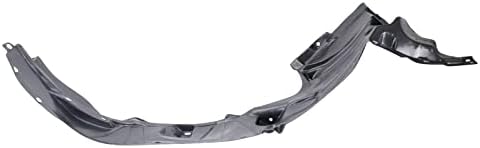 TRQ Front Left Inner Fender Liner Black Drivers Side