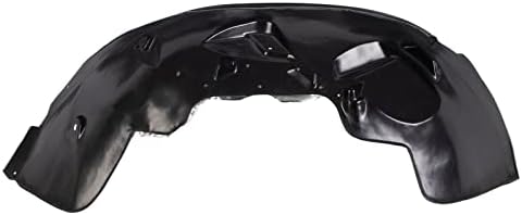 TRQ Front Right Inner Fender Liner Black Passenger Side
