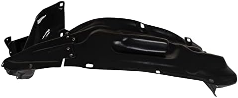 TRQ Front Left Inner Fender Liner Black Drivers Side