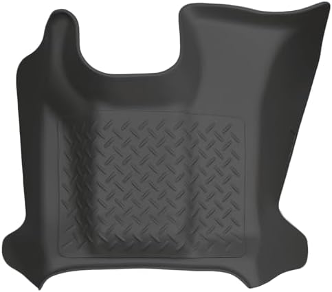 Husky Liners Weatherbeater Floor Mats | Fits 2011-2016 Ford F-250/F-350 Crew CAB & SUPERCAB ONLY with Drivers Side Foot Rest Vehicle & w/Out Manual Shifter | Center Hump, 1-pc Black - 83671