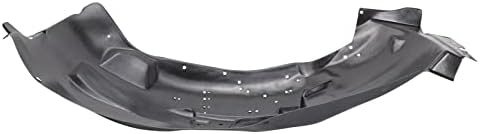 TRQ Front Left Inner Fender Liner Black Drivers Side