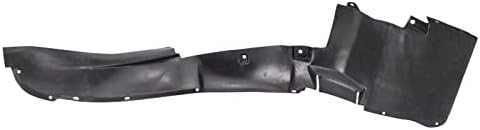 TRQ Front Left Inner Fender Liner Black Drivers Side