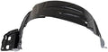TRQ Front Right Inner Fender Liner Black Passenger Side