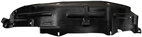 TRQ Front Left Inner Fender Liner Black Drivers Side