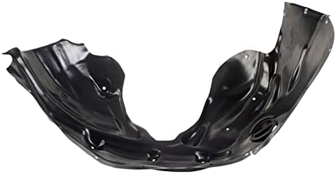 TRQ Front Left Inner Fender Liner Black Drivers Side