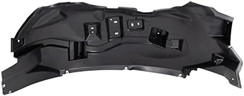 TRQ Front Left Inner Fender Liner Black Drivers Side