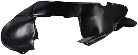 TRQ Front Left Inner Fender Liner Black Driver Side