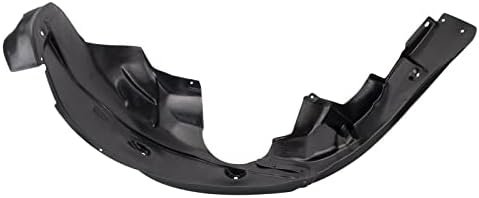 TRQ Front Left Inner Fender Liner Black Drivers Side