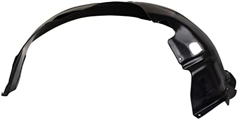 TRQ Front Left Inner Fender Liner Black Drivers Side