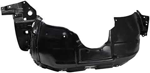 TRQ Front Left Inner Fender Liner Black Drivers Side