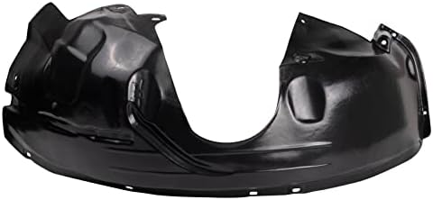 TRQ Front Right Inner Fender Liner Black Passenger Side