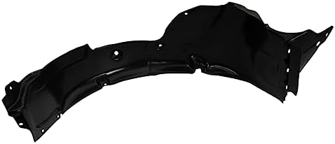 TRQ Front Left Inner Fender Liner Black Drivers Side