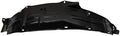 TRQ Front Left Inner Fender Liner Black Drivers Side