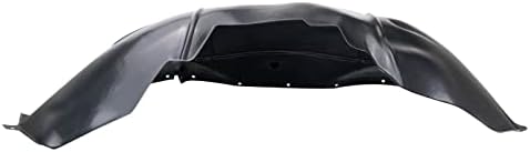 TRQ Front Right Inner Fender Liner Black Passenger Side