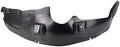 TRQ Front Right Inner Fender Liner Black Passenger Side