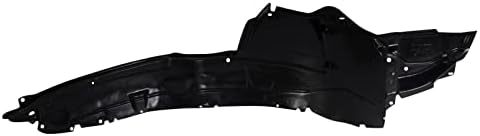 TRQ Front Left Inner Fender Liner Black Drivers Side