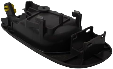 TRQ Front Right Interior Door Handle Dark Gray Passenger Side