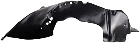 TRQ Front Left Inner Fender Liner Black Drivers Side