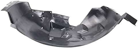 TRQ Front Right Inner Fender Liner Black Passenger Side