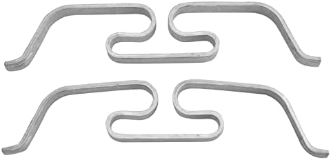 TRQ Front Ceramic Brake Pad Set Includes Contact Point Grease