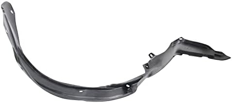 TRQ Front Left Inner Fender Liner Black Drivers Side