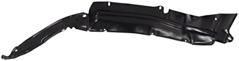 TRQ Front Left Inner Fender Liner Black Drivers Side