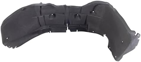 TRQ Front Left Inner Fender Liner Black Drivers Side