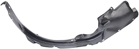 TRQ Front Left Inner Fender Liner Black Drivers Side