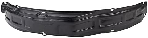 TRQ Front Right Inner Fender Liner Black Passenger Side