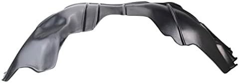 TRQ Front Left Inner Fender Liner Black Drivers Side