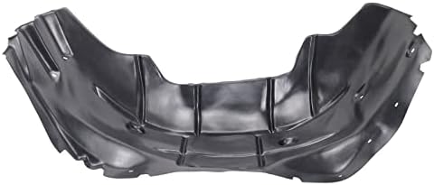 TRQ Front Right Inner Fender Liner Black Passenger Side