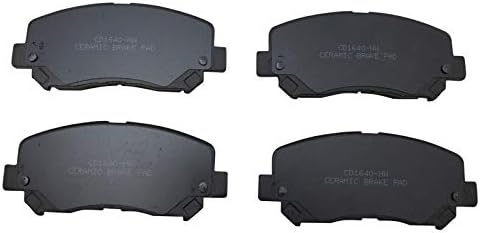 TRQ Front Ceramic Brake Pad Set