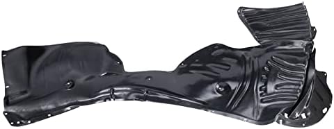TRQ Front Left Inner Fender Liner Black Drivers Side