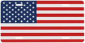 American Flag Front License Plate 6" * 12" for Women