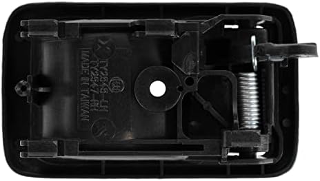 TRQ Door Handles Inside Interior Black LH & RH Pair Set